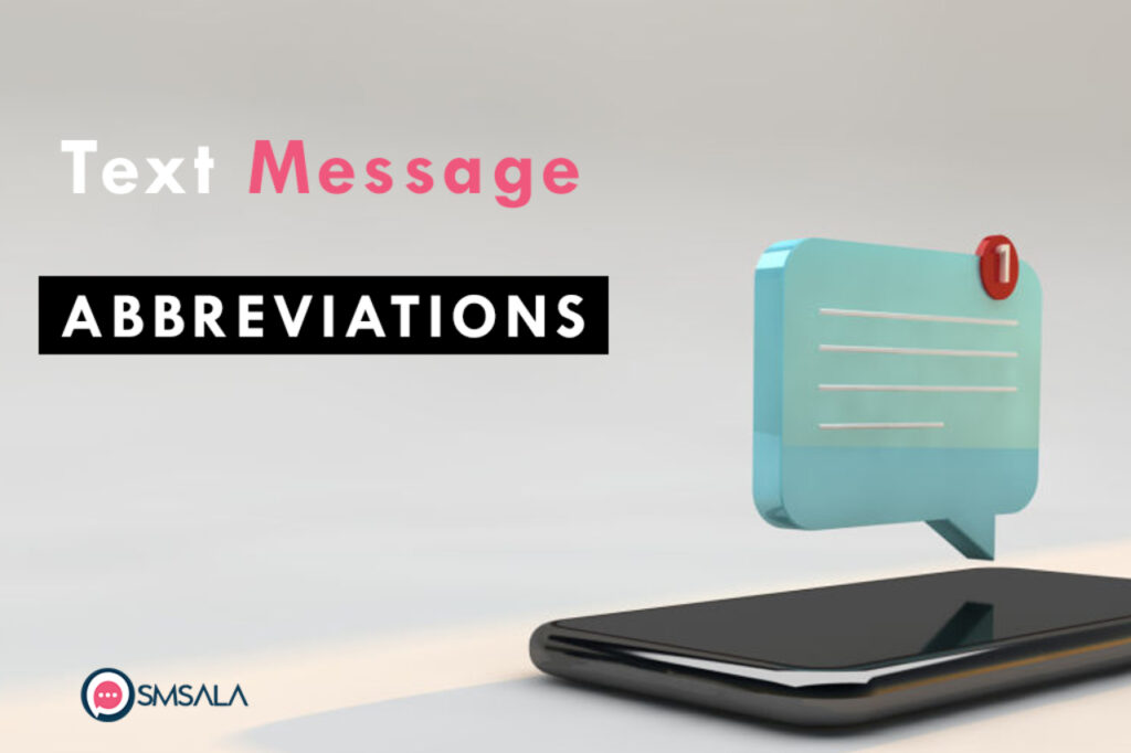 message text abbreviations