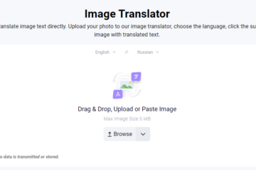 Image Translator Tool