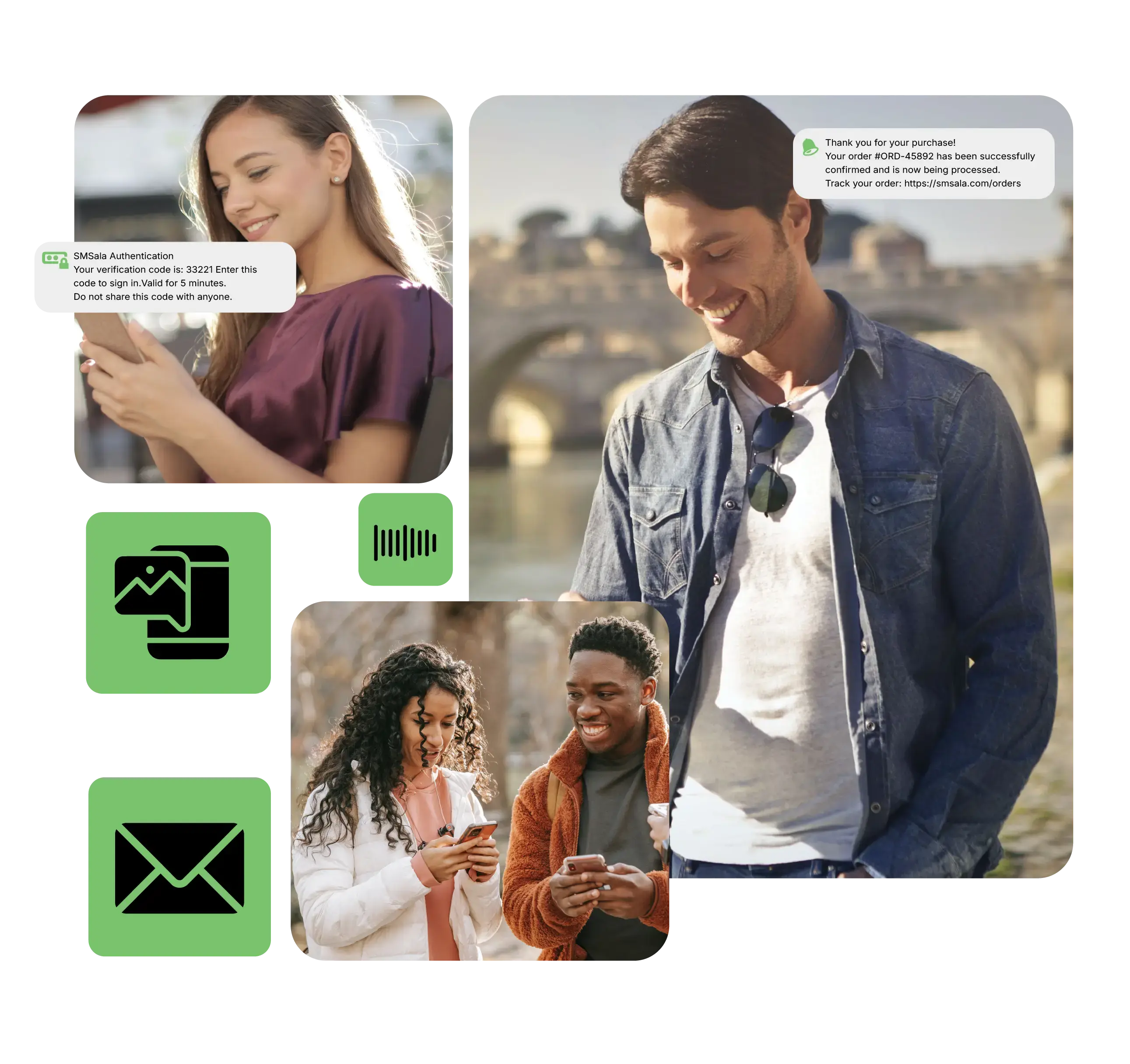 SMSala global messaging network