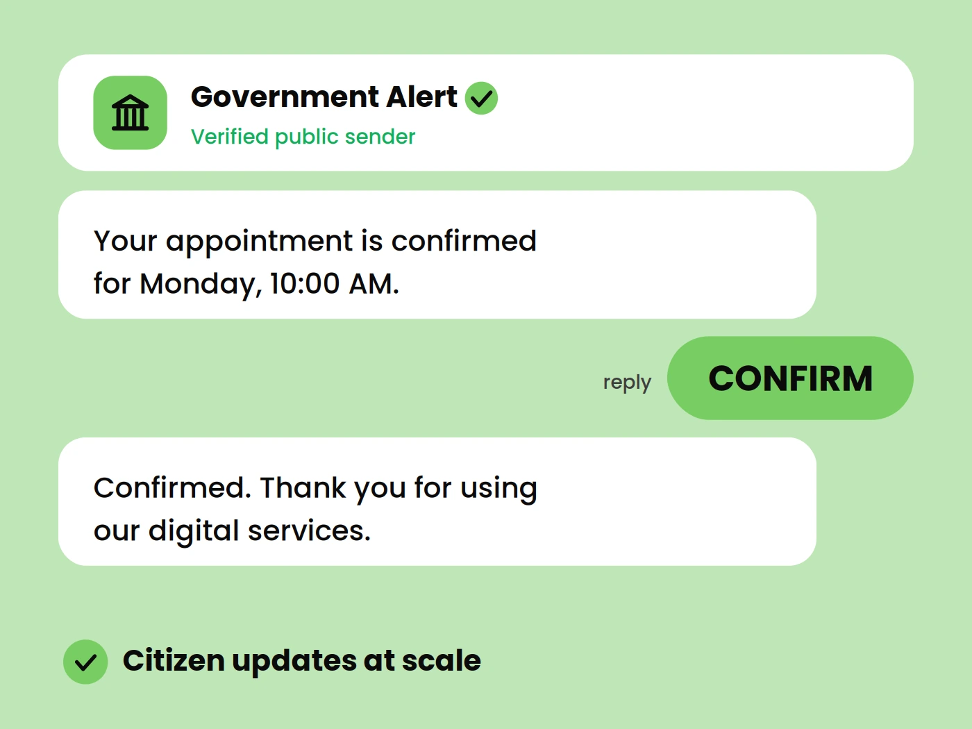 Public Service Notifications