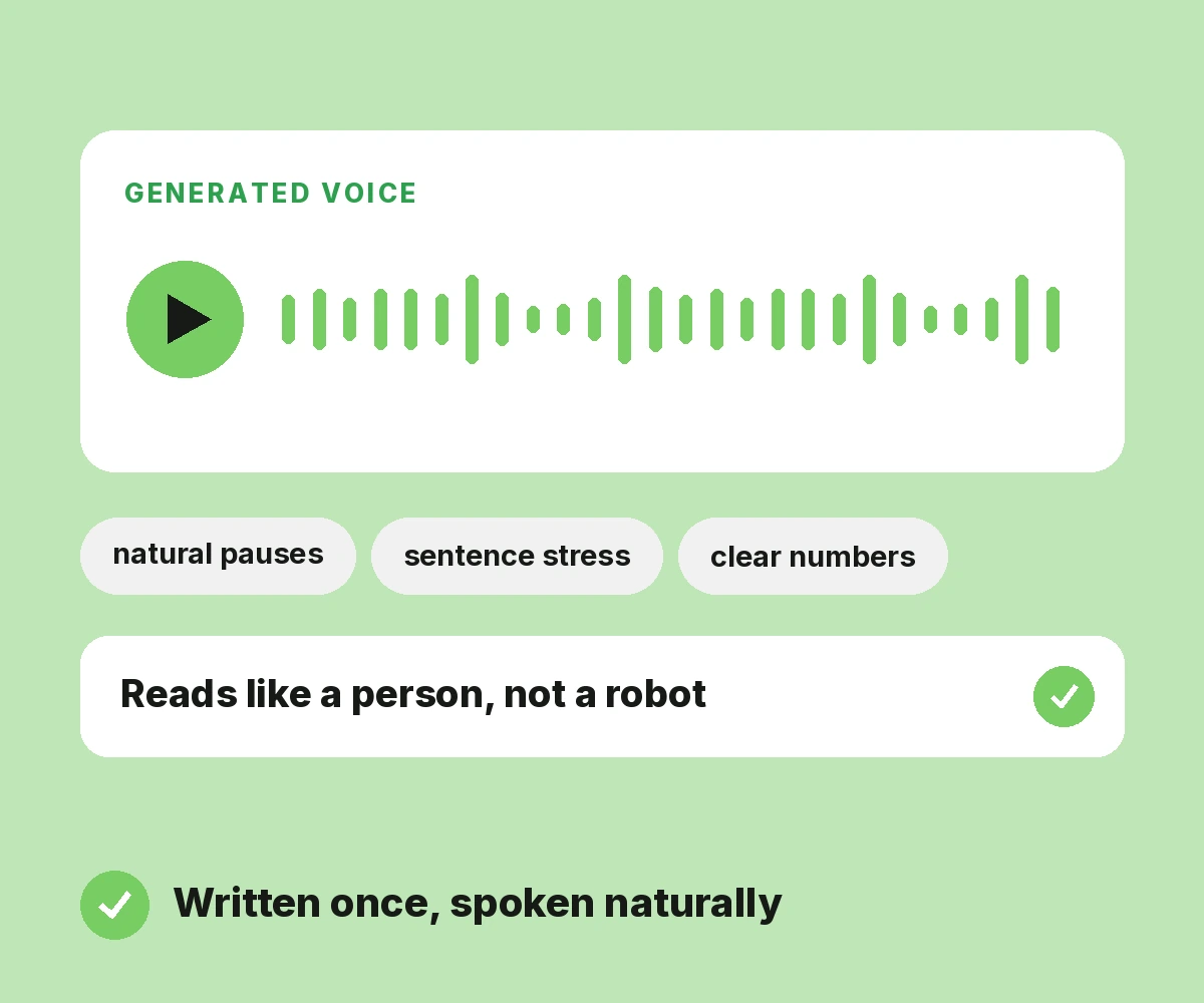 Natural Voice Conversion