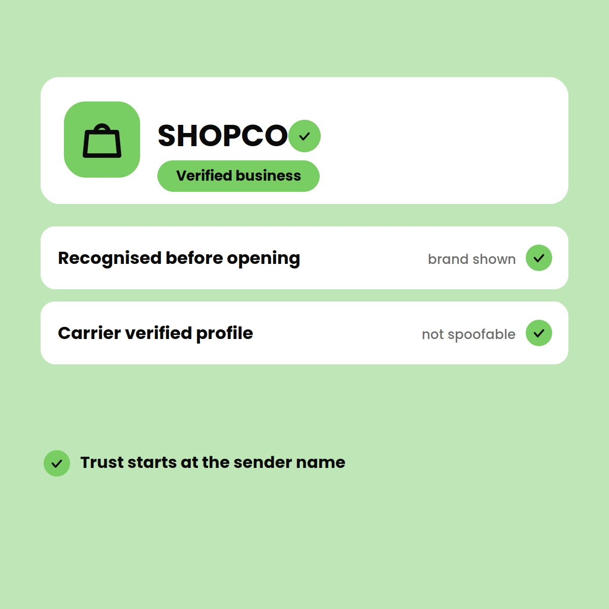 Verified Business Identity