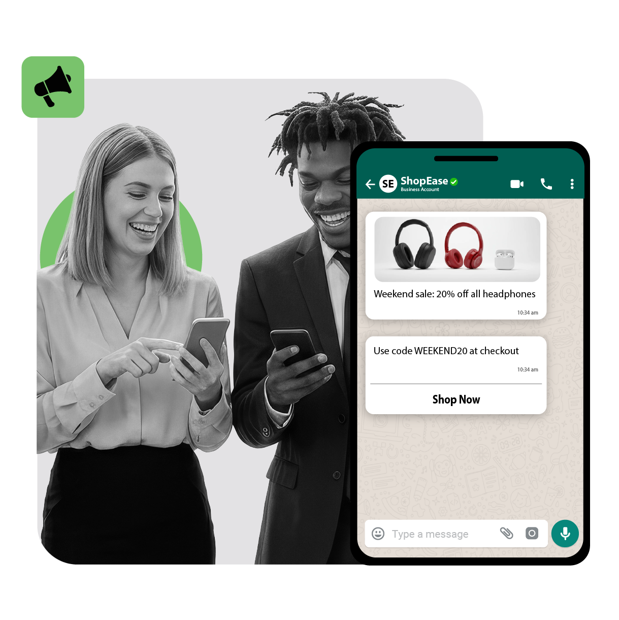 Turn conversations into customer engagement.
