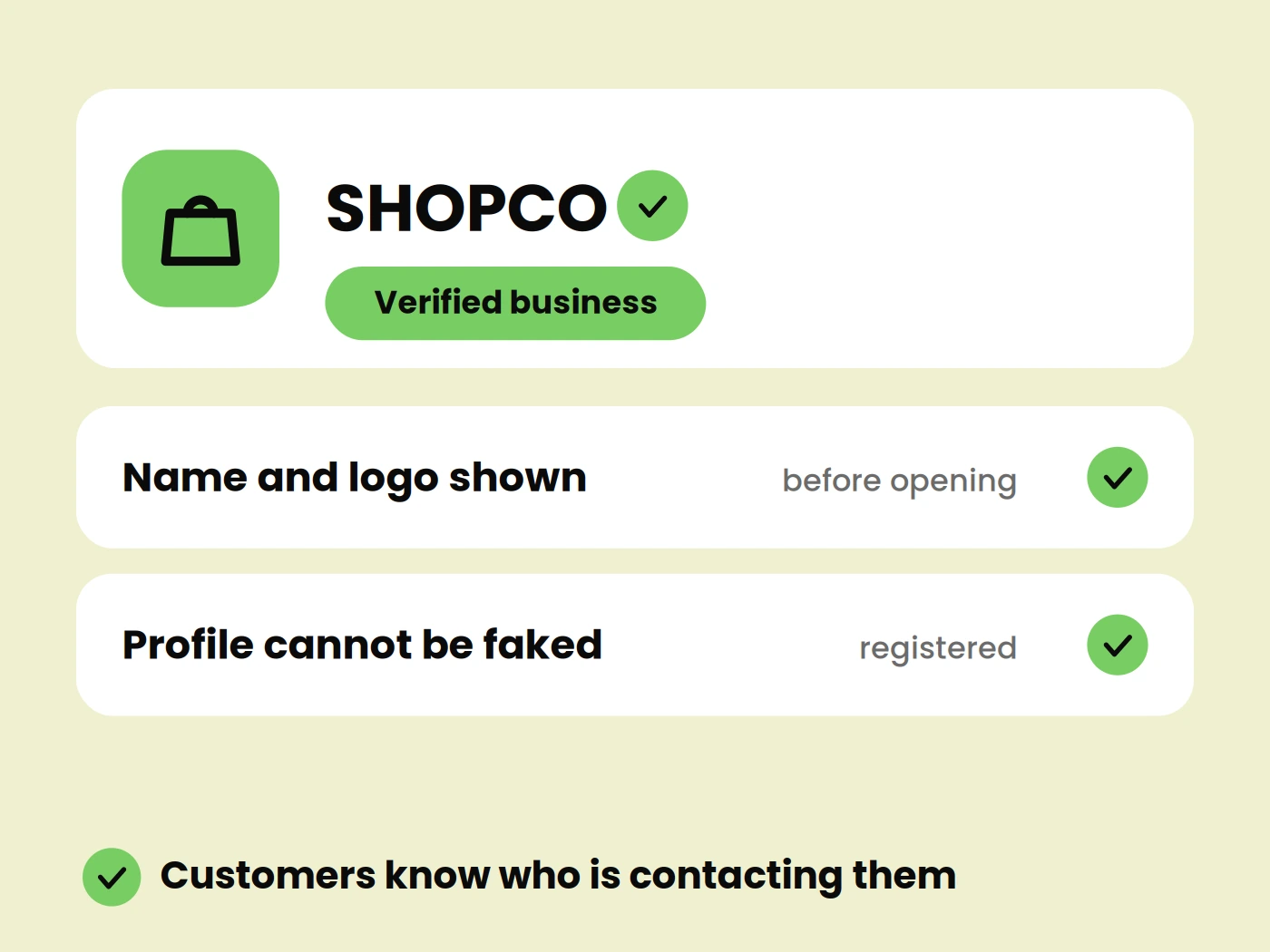 Verified Business Identity