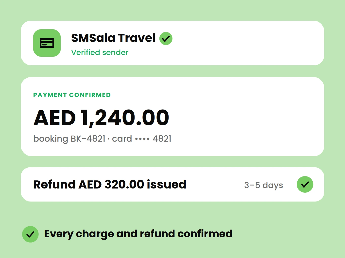 Travel Payment Alerts