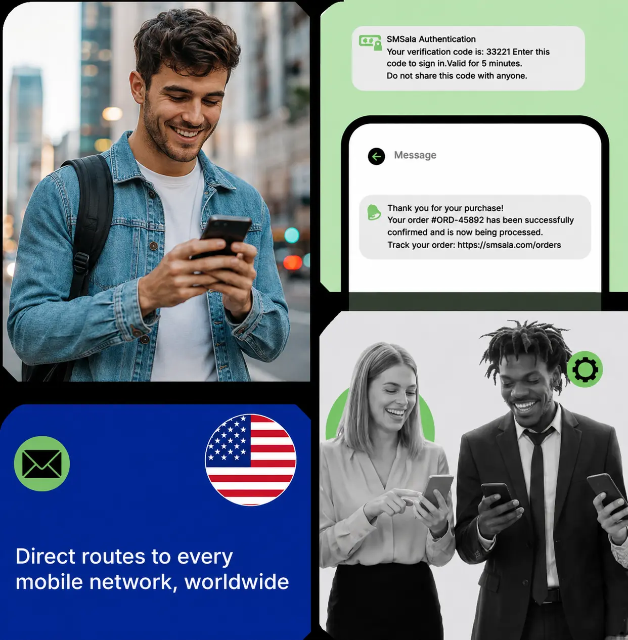 Business messaging solutions in the United States