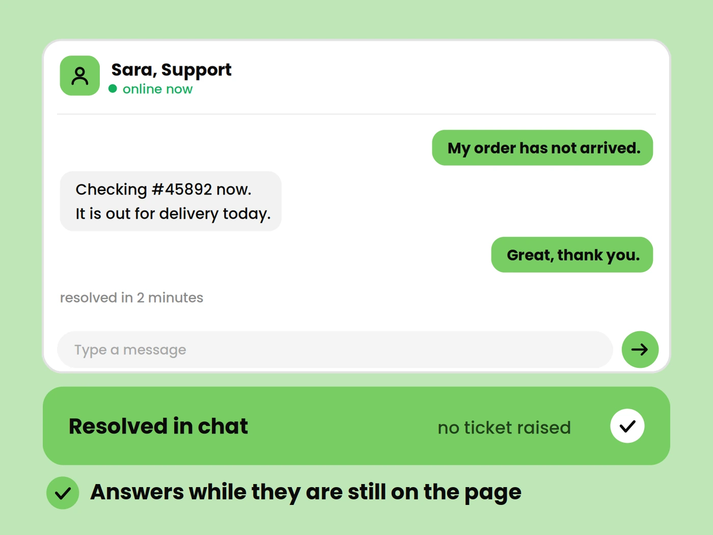Live Customer Support