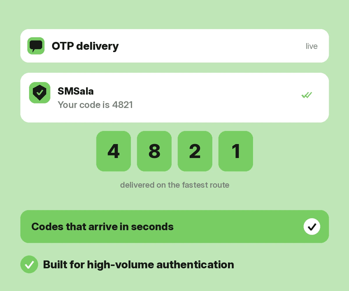 OTP & Verification