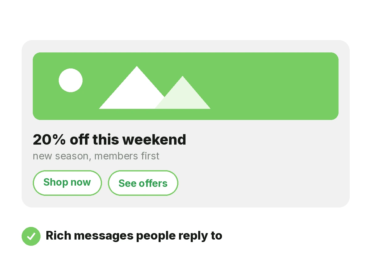 Turn Conversations Into Engagement.