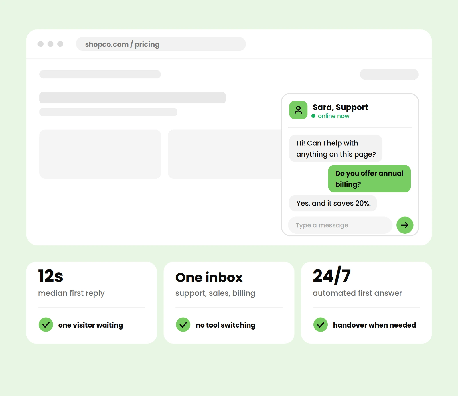 Web Chat and Live Chat solution for customer engagement