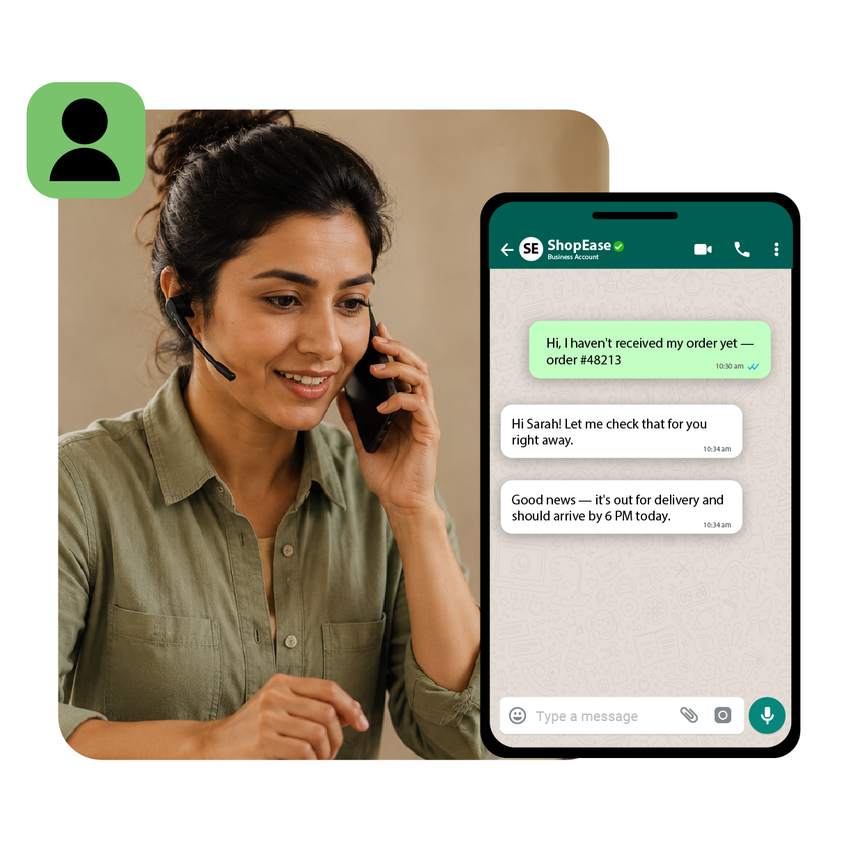Deliver faster customer support conversations.